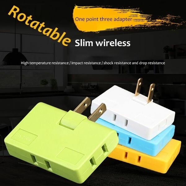 (🔥2025Last Day Promotion  - 49% off)2025180 Degrees Rotatable Socket Converter