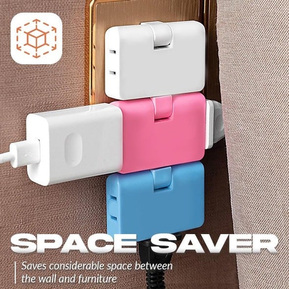 (🔥2025Last Day Promotion  - 49% off)2025180 Degrees Rotatable Socket Converter